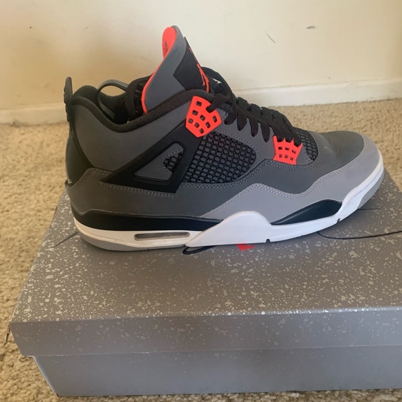 Jordan 4 infrared/ used/ with box - Picture 5 of 16